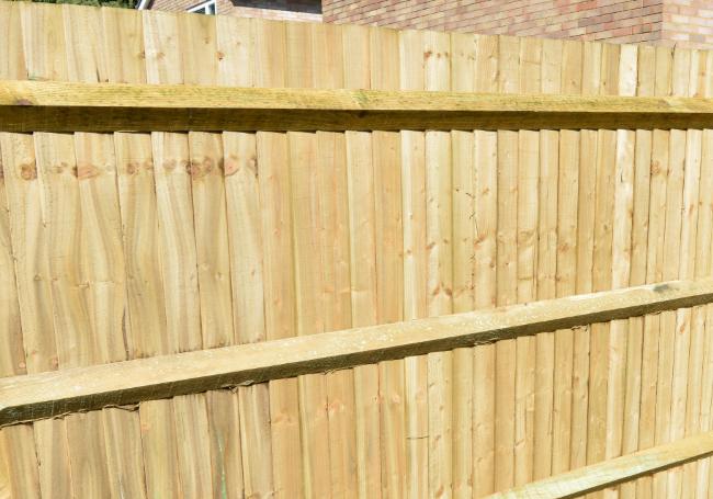 Complete Timber Feather Edge Fencing Kit