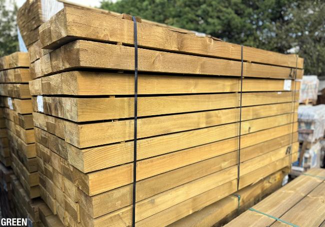 Softwood Sleeper 2400x245x120mm