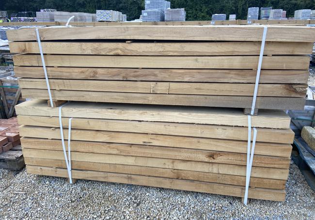 Hardwood Oak Sleepers 2400x200x100mm