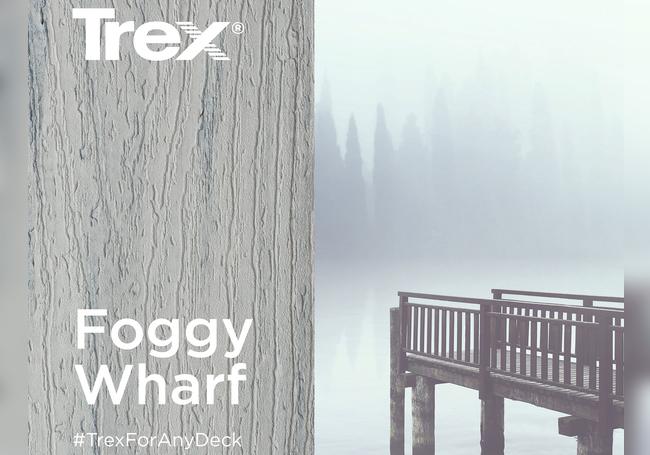 Trex Enhance Naturals Composite Decking Boards Foggy Wharf