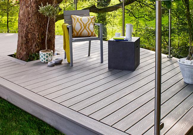 Trex Transcend Composite Decking Boards Gravel Path