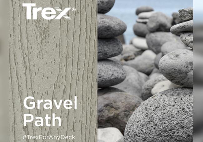 Trex Transcend Composite Decking Boards Gravel Path