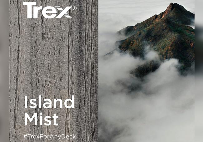 Trex Transcend Composite Decking Boards Island Mist