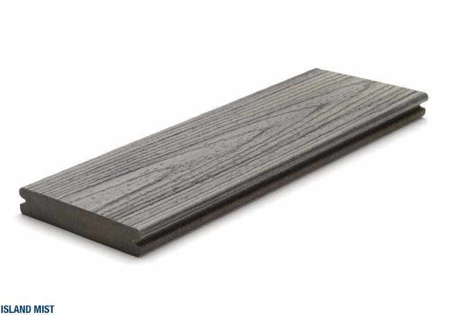 Trex Transcend Composite Decking Boards Island Mist