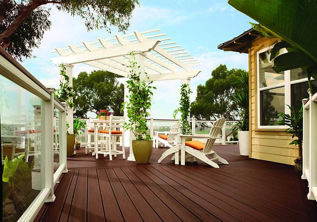 Trex Transcend Composite Decking Boards Lava Rock