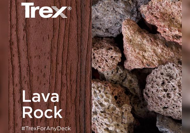 Trex Transcend Composite Decking Boards Lava Rock