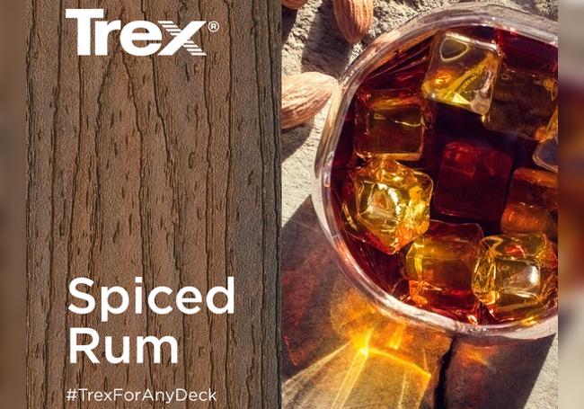 Trex Transcend Composite Decking Boards Spiced Rum