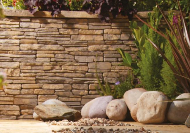 Bradstone Madoc Walling Sneck Blocks