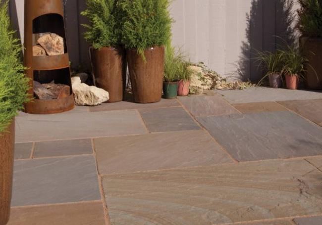 Bradstone Rustic Buff Blended Sandstone 19.52m² Pack