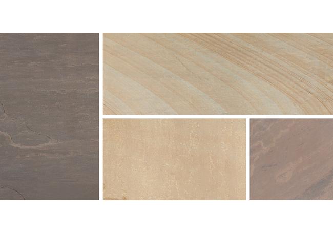 Bradstone Rustic Buff Blended Sandstone 19.52m² Paving Pack