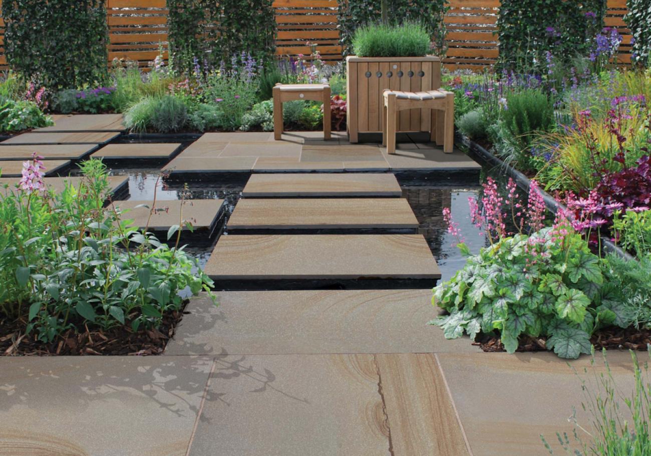 Digby Stylis Woodland Sandstone 15.28m² Paving Pack