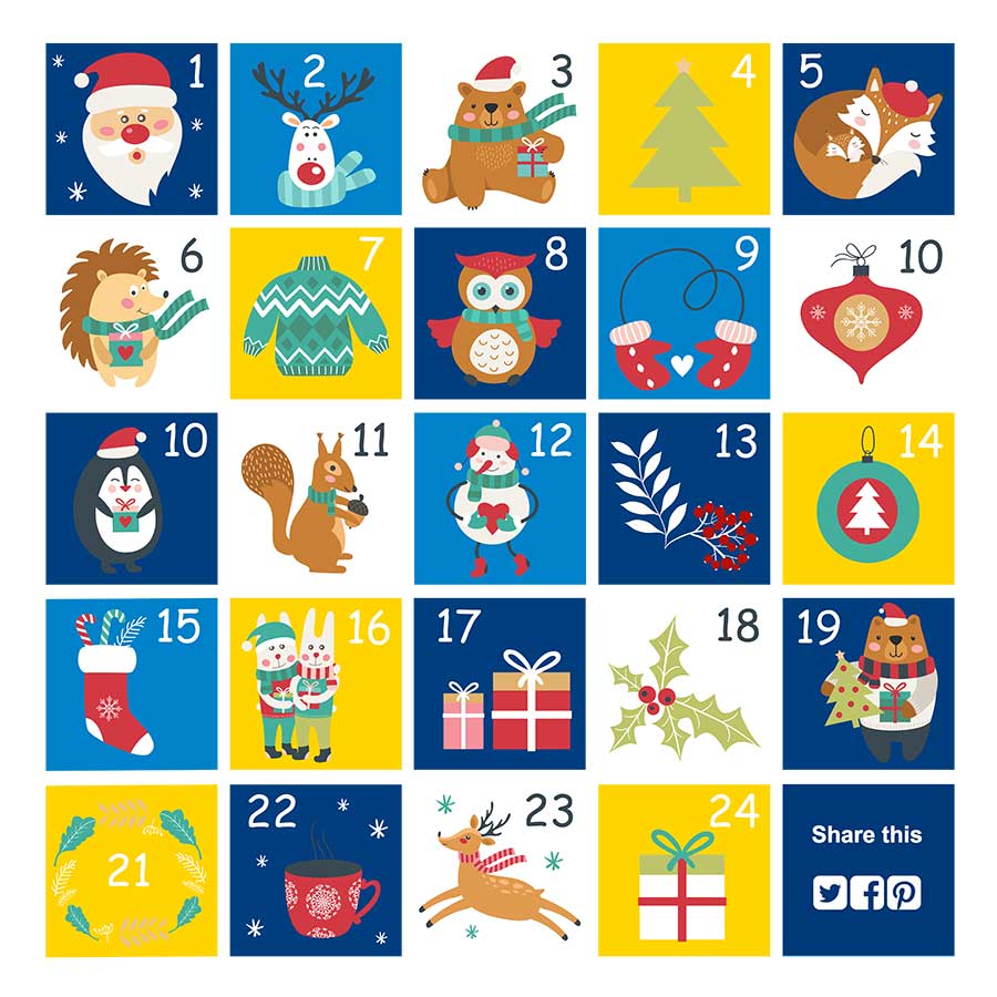 Get a new discount or offer every day on the run up to Christmas with the AWBS advent calendar