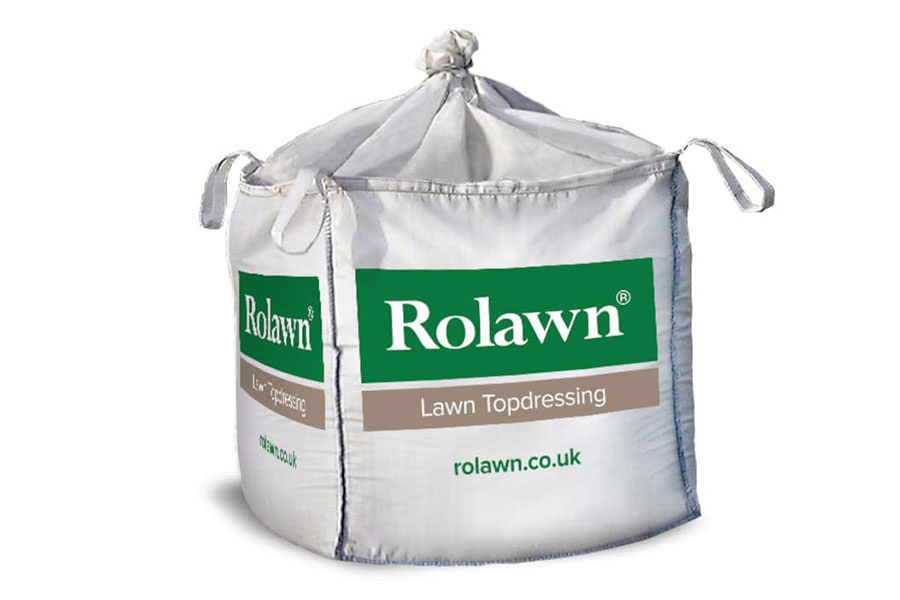 Rolawn top dressing soil for leveling and caring for established lawns