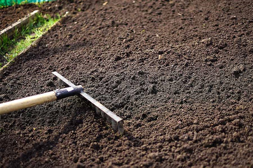 Soil for landscaping